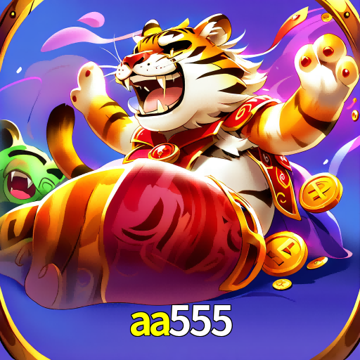 Imagem promocional da aa555 mostrando a plataforma e suas vantagens